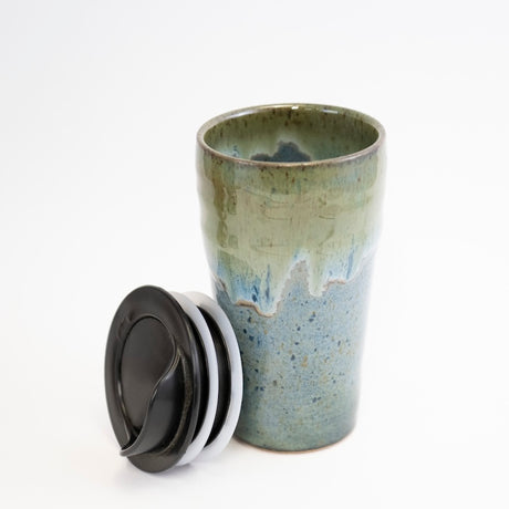 Everglades Travel Mug from Twice Baked Pottery at Pinch in Northampton, MA