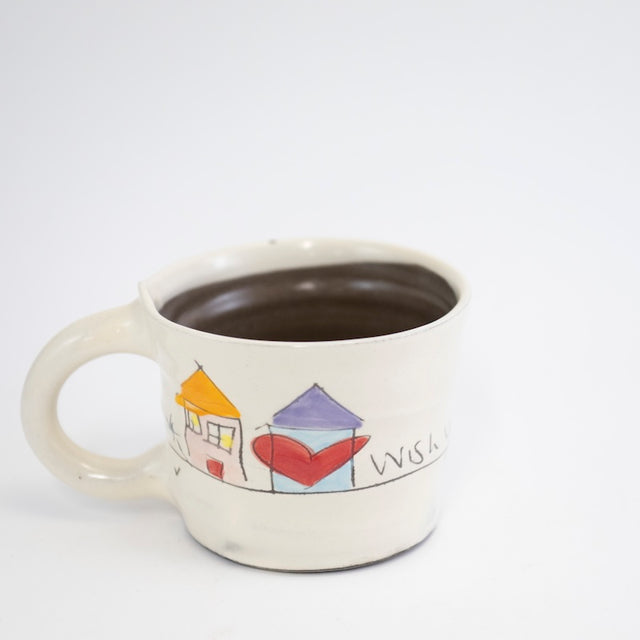 I Wish You Lived Next Door Mug from ZPOTS at Pinch in Northampton, MA