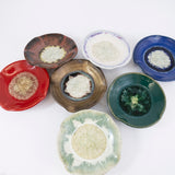 Ripple Dish in Hot Tamale Glaze from Dock 6 Pottery at Pinch in Northampton, MA