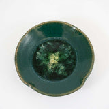 Ripple Dish in Blue Green Glaze from Dock 6 Pottery at Pinch in Northampton, MA