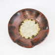 Ripple Dish in Ancient Copper Glaze from Dock 6 Pottery at Pinch in Northampton, MA