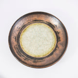 Small Platter in Ancient Copper Glaze from Dock 6 Pottery at Pinch in Northampton, MA