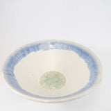 12" Pinched Rim Bowl in Purple Rose Glaze from Dock 6 Pottery at Pinch in Northampton, MA