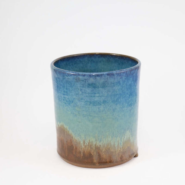 Utensil Holder in Canyon Glaze from Joy Friedman at Pinch in Northampton, MA