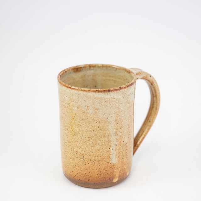 Cylinder Mug in Brown Glaze from Joy Friedman at Pinch in Northampton, MA