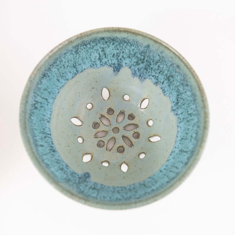 Berry Bowl in Agean Glaze - Thumbnail 3