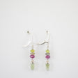 Silver Prehnite Point Earrings from Riverstone Jewelry at Pinch in Northampton, MA