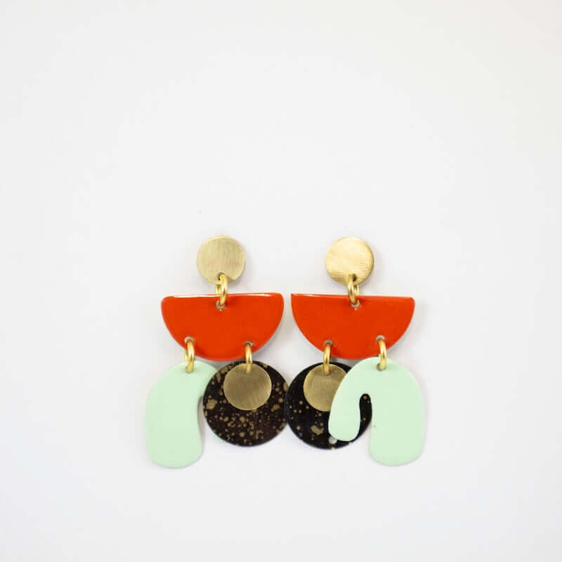 Pibita Earrings in Modern Mix from Sibilia at Pinch in Northampton, MA