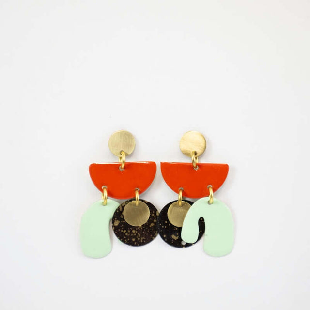 Pibita Earrings in Modern Mix from Sibilia at Pinch in Northampton, MA