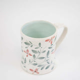 Mug with Red Flowers from Megan Hart at Pinch in Northampton, MA