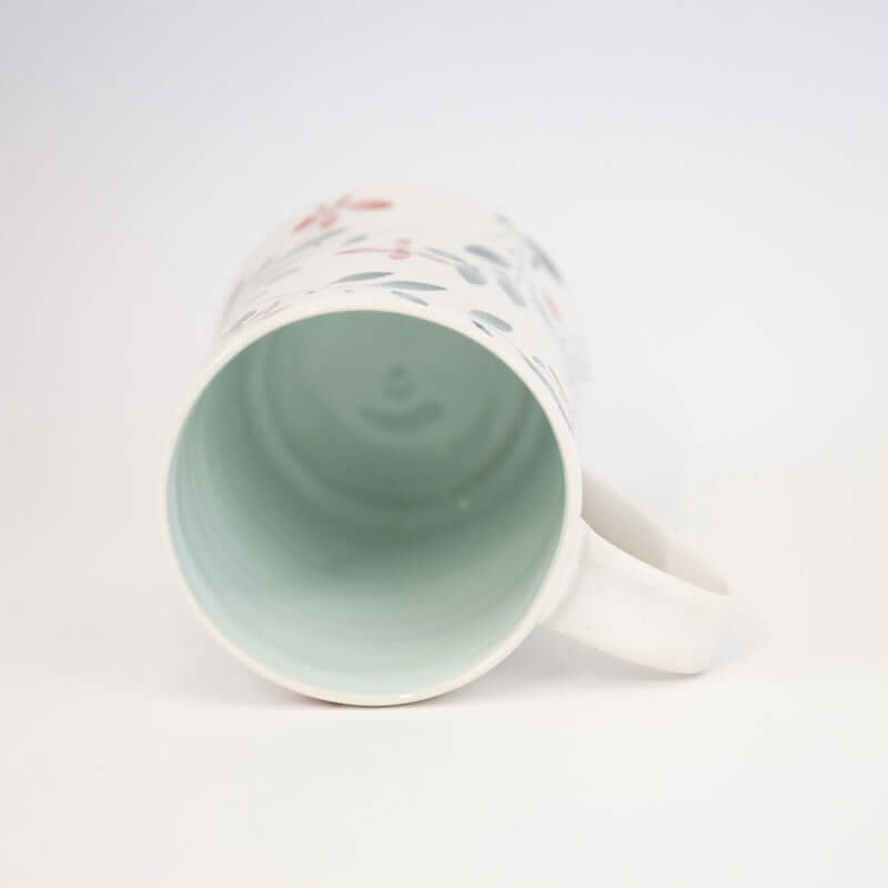 Mug with Red Flowers from Megan Hart at Pinch in Northampton, MA