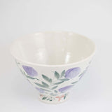 Deep Lavender Flow Footed Bowl from Megan Hart at Pinch in Northampton, MA