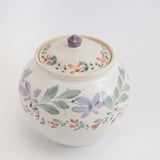 Covered Floral Jar from Megan Hart at Pinch in Northampton, MA