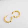 Chunky Tube 14K Gold Vermeil Hoops from Tashi at Pinch in Northampton, MA