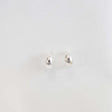 Teardrop Shaped Hoops in Sterling Silver from Tashi at Pinch in Northampton, MA