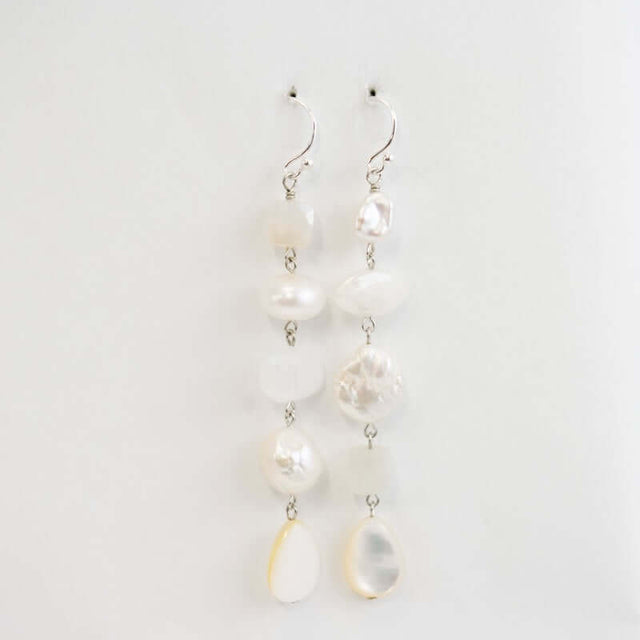 Mismatched Pearl Earrings from A.V. Max at Pinch in Northampton, MA