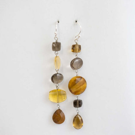 Mismatched Burnt Caramel Earrings from A.V. Max at Pinch in Northampton, MA