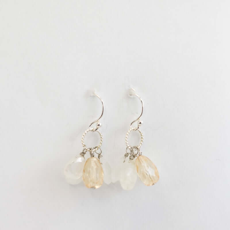 Moonstone Cluster Earrings from A.V. Max at Pinch in Northampton, MA