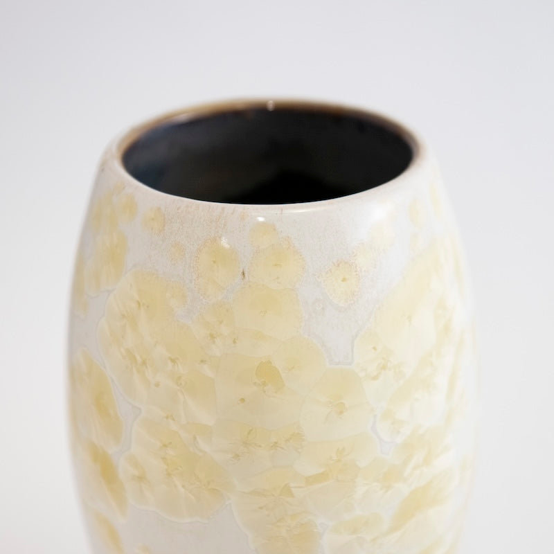 White Egg Vase
