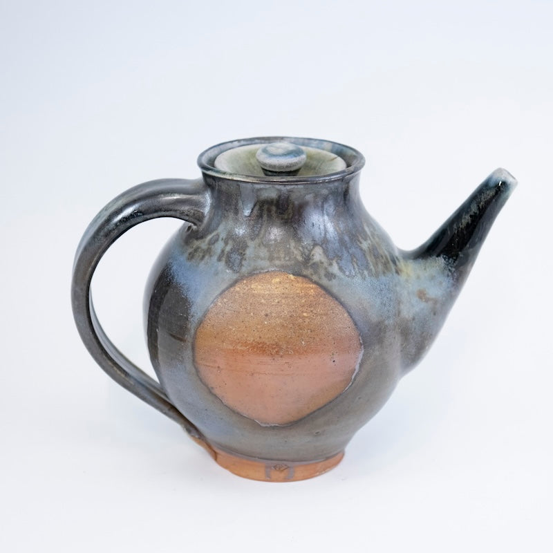 Wood Fired Birch Glaze Teapot