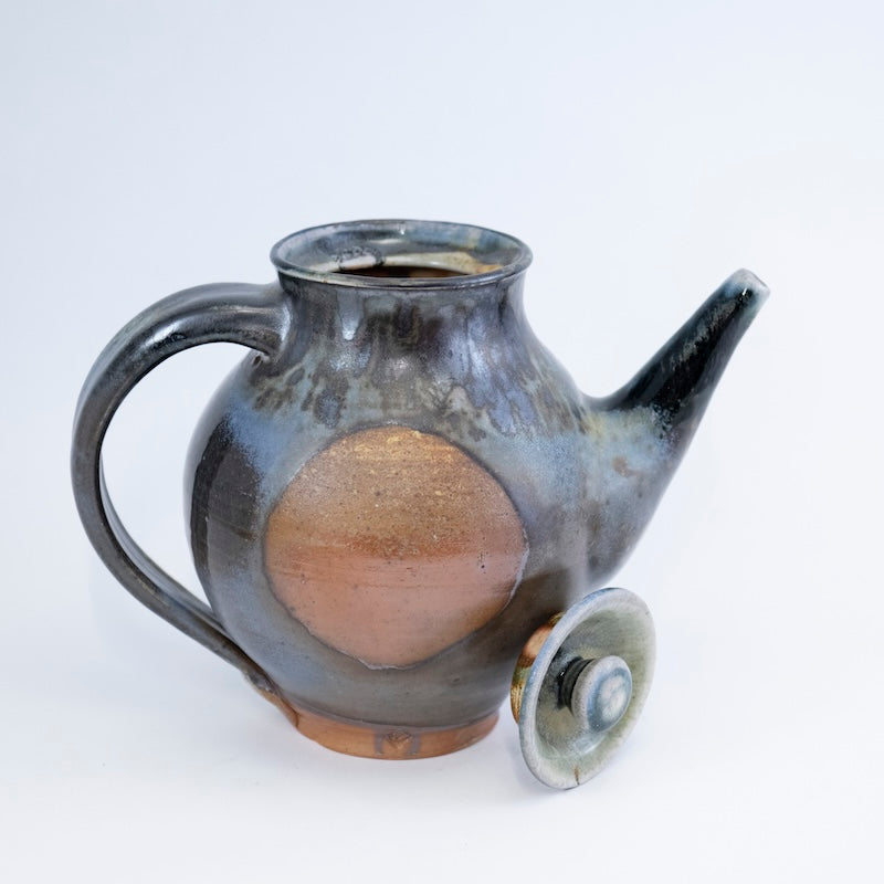 Wood Fired Birch Glaze Teapot