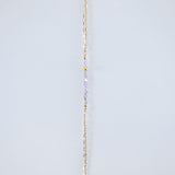 Herkimer and Mixed Metal Bracelet