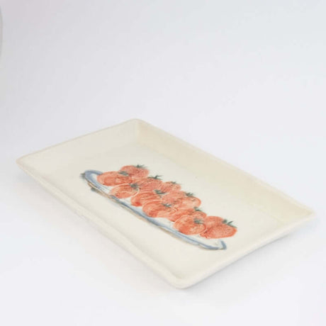 Ceramic Tray with Fruit