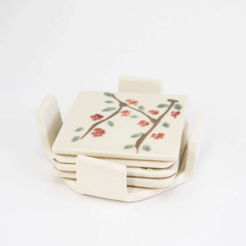 Set of Coasters with Berries