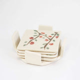 Set of Coasters with Berries