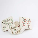 Set of Coasters with Berries