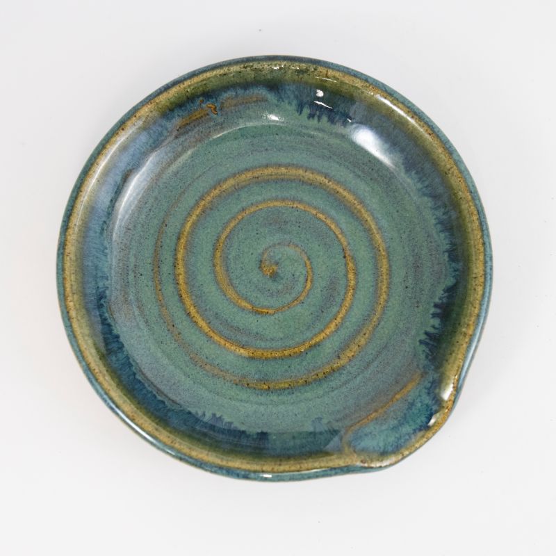 Spoon Rest in Raingarden Glaze