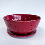 Large Berry Bowl with Saucer