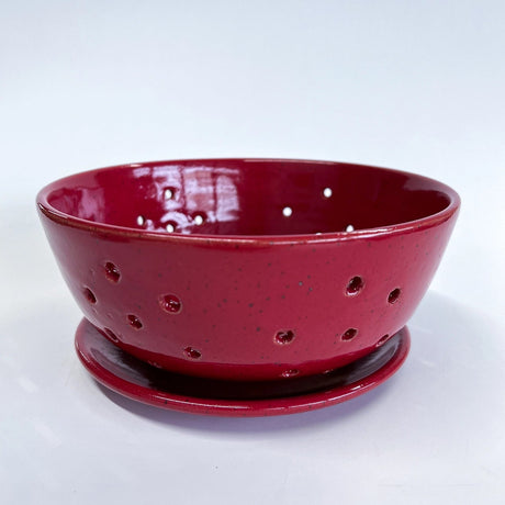 Large Berry Bowl with Saucer