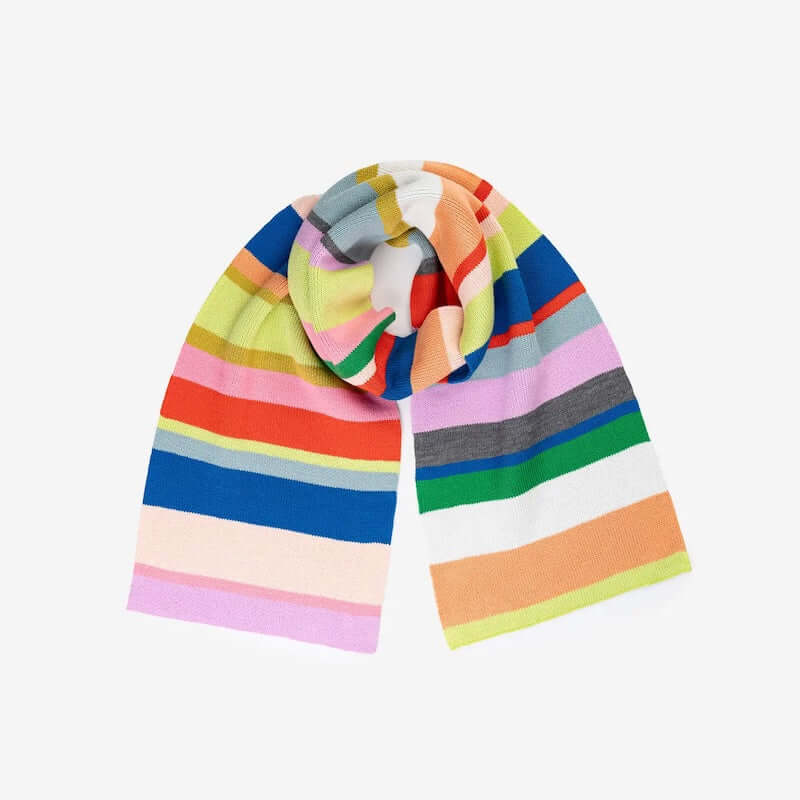 Multi Stripe Big Scarf in Rainbow from VERLOOP at Pinch in Northampton, MA
