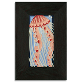 4x8 Jellyfish Tile in Blue