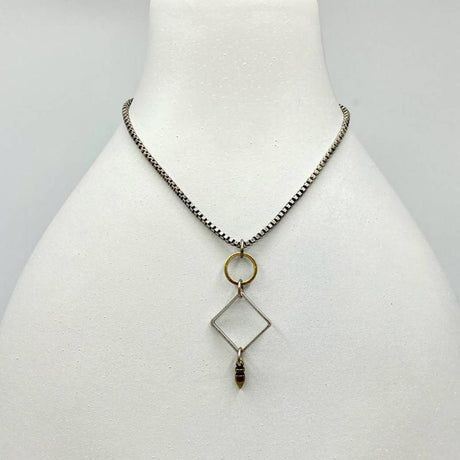 Geometric Necklace from Alchemy at Pinch in Northampton, MA