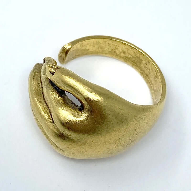 Gold Hand Ring at PINCH