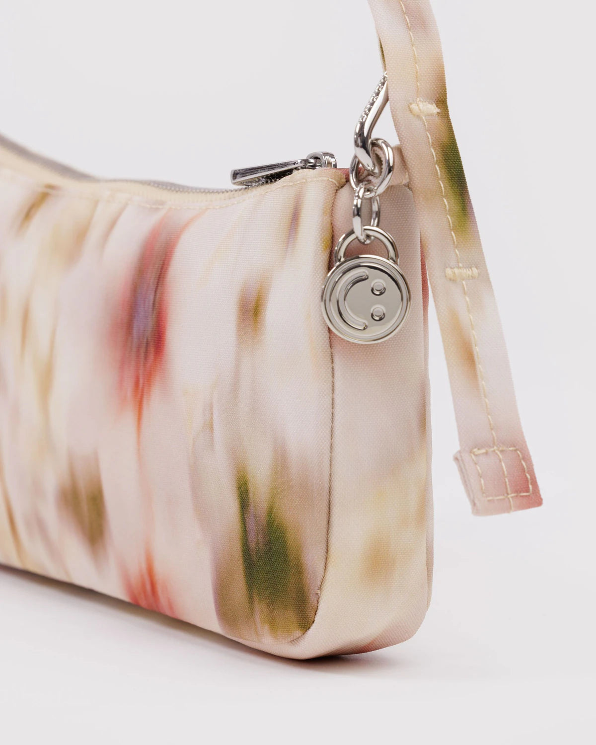 Nylon Pochette Bag in Abstract Floral