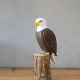 Bald Eagle Wooden Figurine