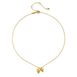 Double Heart 16" Necklace