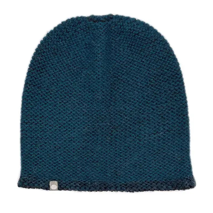 Alpaca Trail Beanie in Teal from Shupaca at Pinch in Northampton, MA
