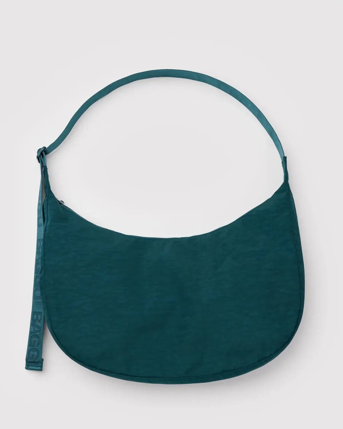 Large Nylon Crescent Bag in Deep Sea at PINCH