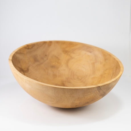 15" Round Spalted Maple Bowl from Spencer Peterman at Pinch in Northampton, MA
