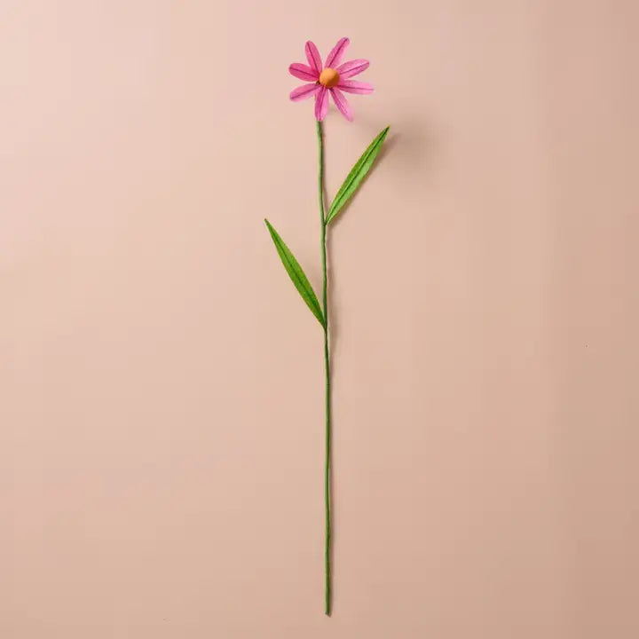 Silk Paper Cone Flower Pink at PINCH