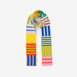 Patchwork Stripe Skinny Scarf in Rainbow from VERLOOP at Pinch in Northampton, MA