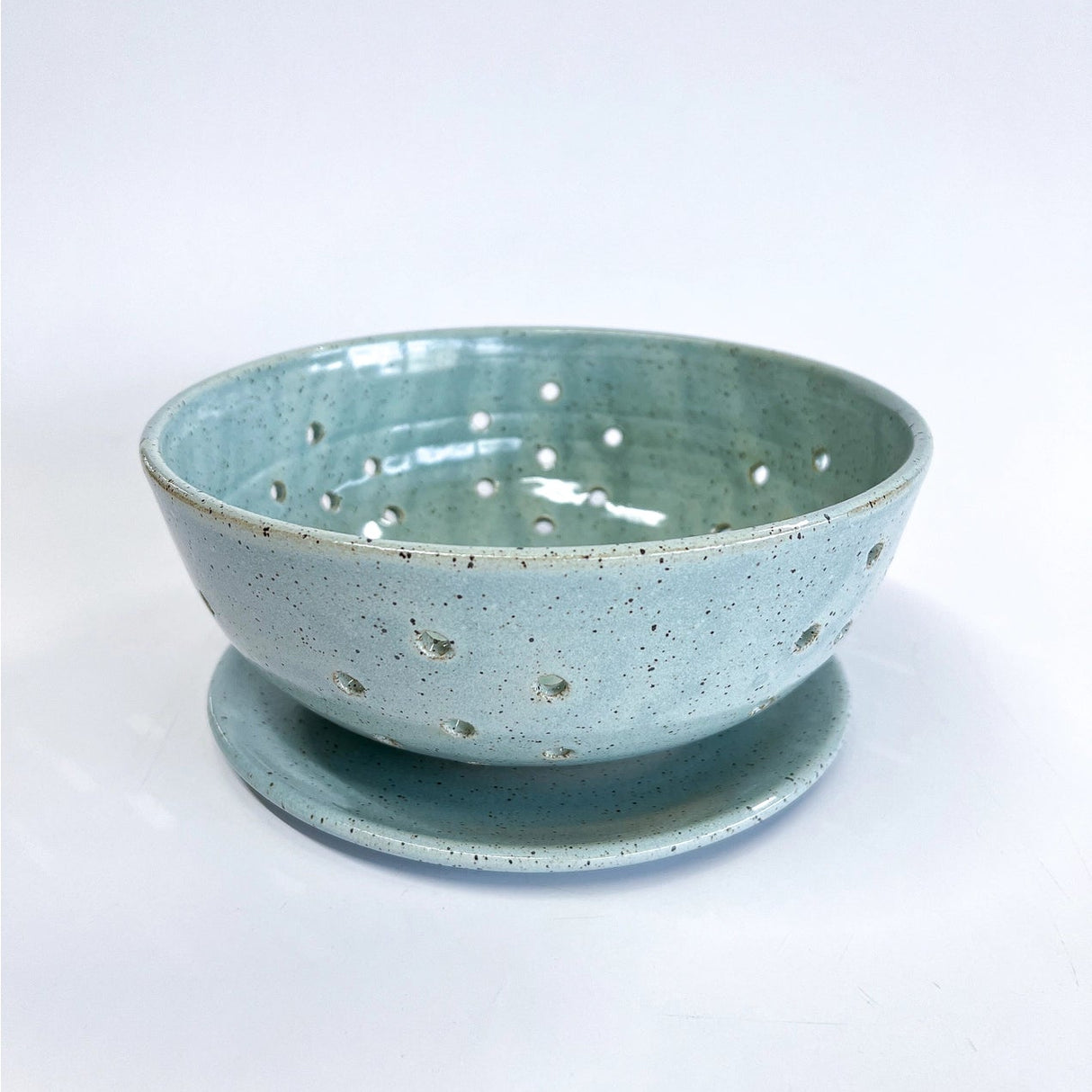 Large Berry Bowl with Saucer