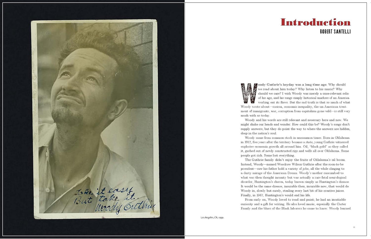 Woody Guthrie: Songs & Art, Words & Wisdom