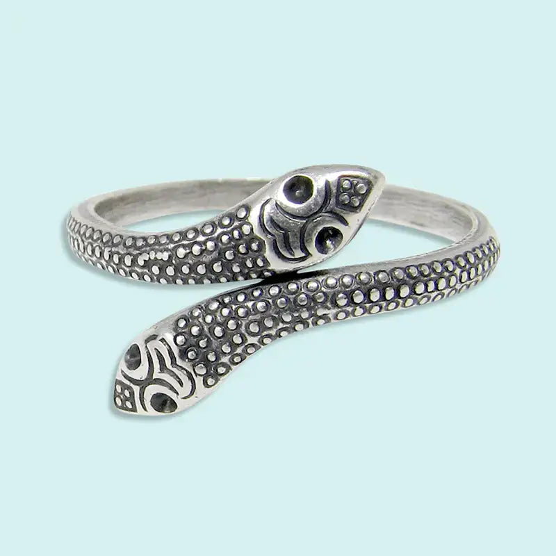 Silver Snake Ring at PINCH