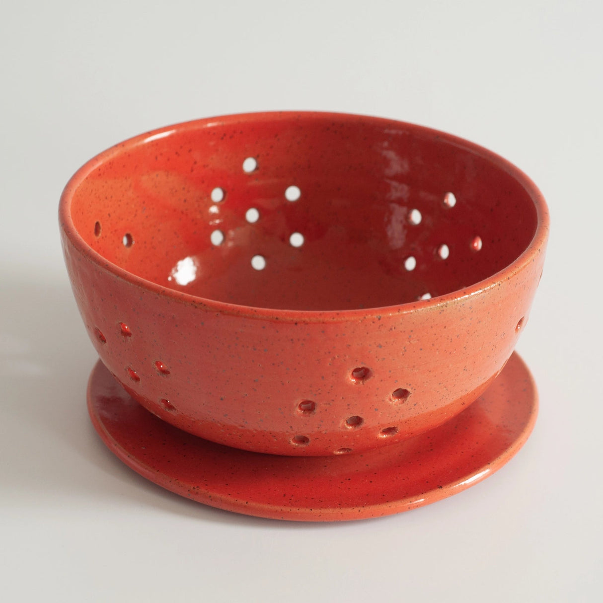 Large Berry Bowl with Saucer