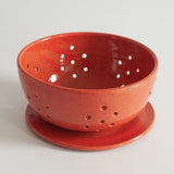 Large Berry Bowl with Saucer